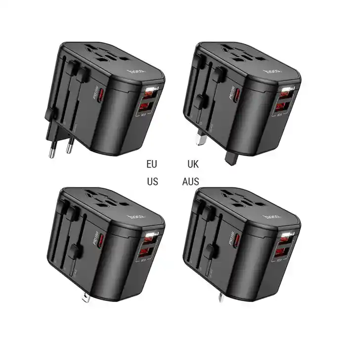 Hoco AC15 Walker 3-Port PD20W+2USB Universal Conversion Charger